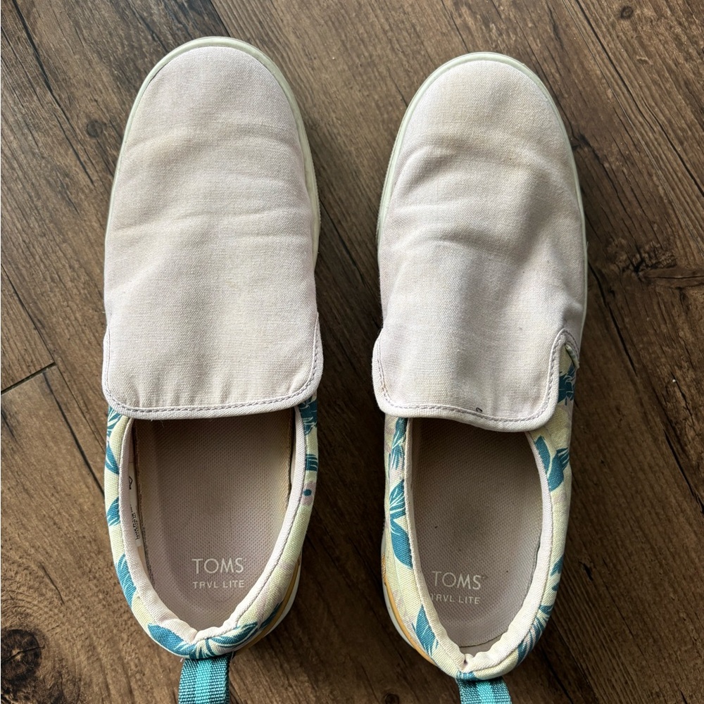 TOMS Light Pink Slip-Ons